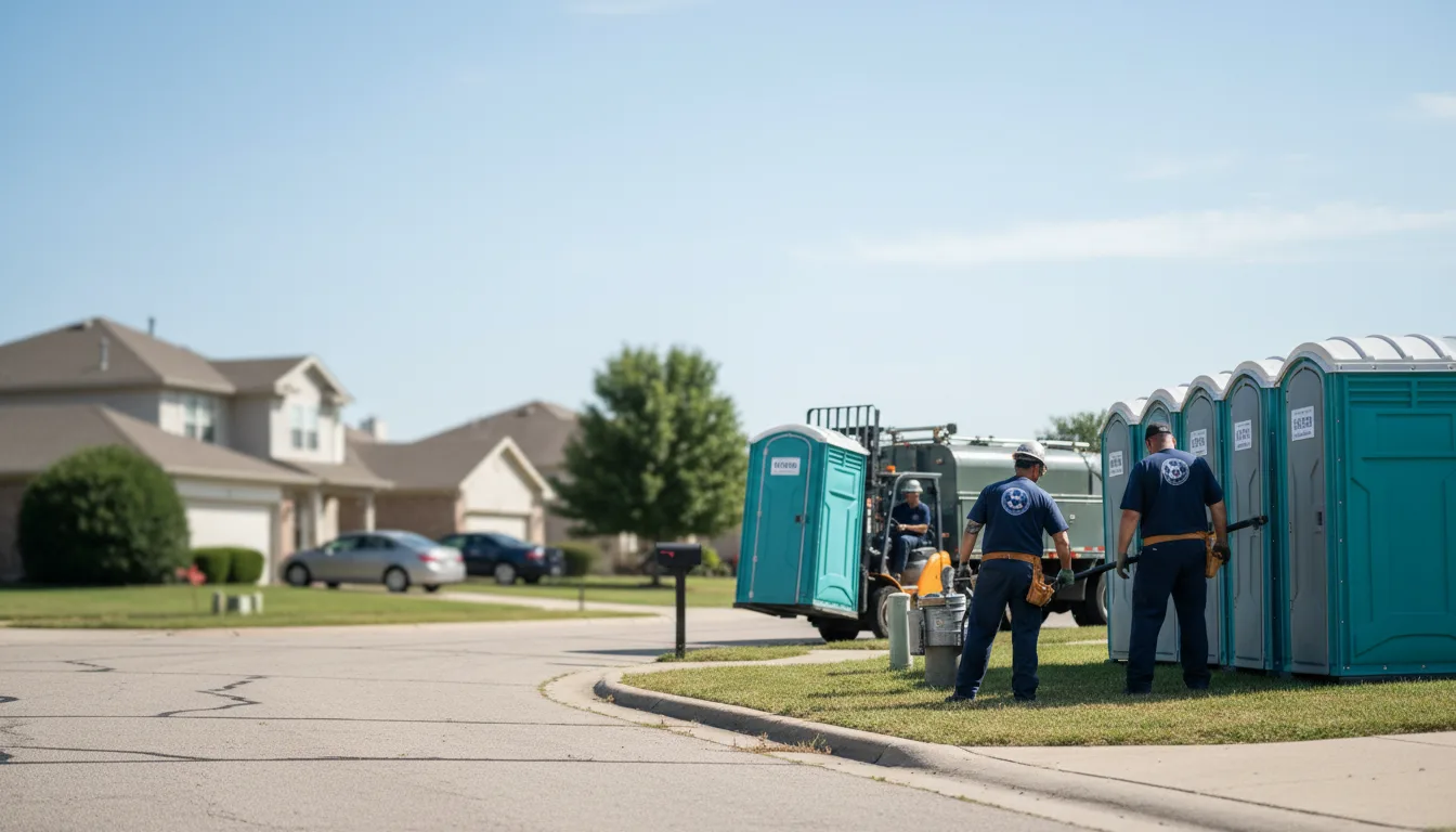 Porta Potty Rental in Alhambra, IL near me